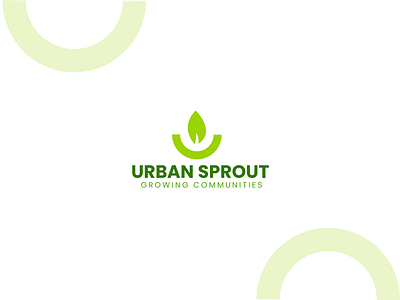 Urban Sprout branding graphic design logo logo design logo designer logos logotype vect plus