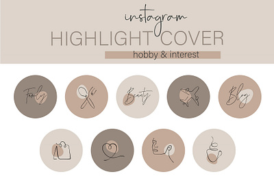 Instagram Highlight Cover Hobby and Interest highlight cover