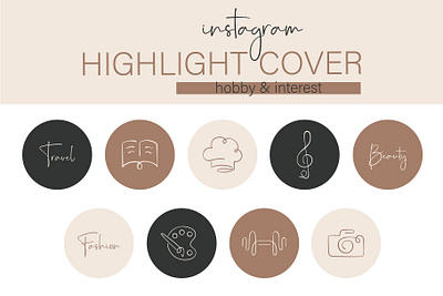 Instagram Highlight Cover Hobby & Interest V2 highlight cover