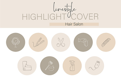 Instagram Highlight Cover Hair Salon salon