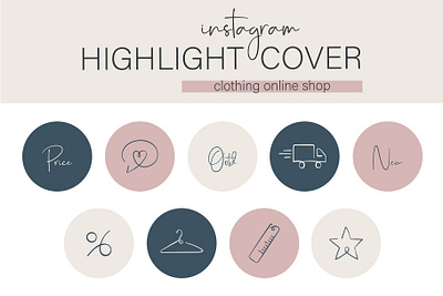 Instagram Highlight Cover Clothing Online Shop size