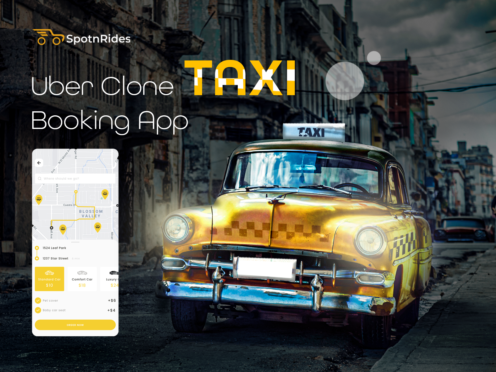 SpotnRides Uber Clone Taxi App For Your Taxi Business By Theri Ganesh ...