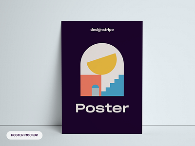 Promotional Poster | In-browser Mockup Creator a4 branding card flyer mockup mockups poster presentation project showcase stationery