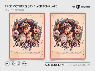 Free Mother’s Day Flyer event events flower flyer flyers free freebie mother mothers day photoshop print printed psd template templates