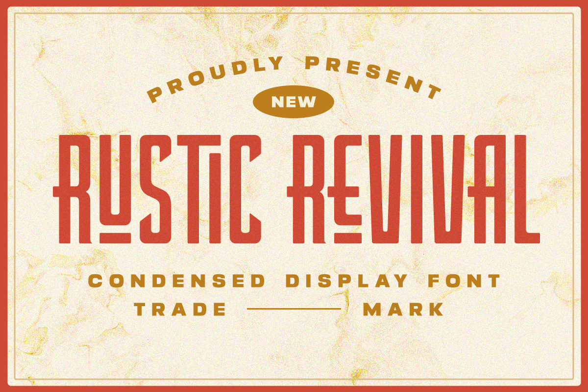 Rustic Revival - Condensed Display freebies relaxed