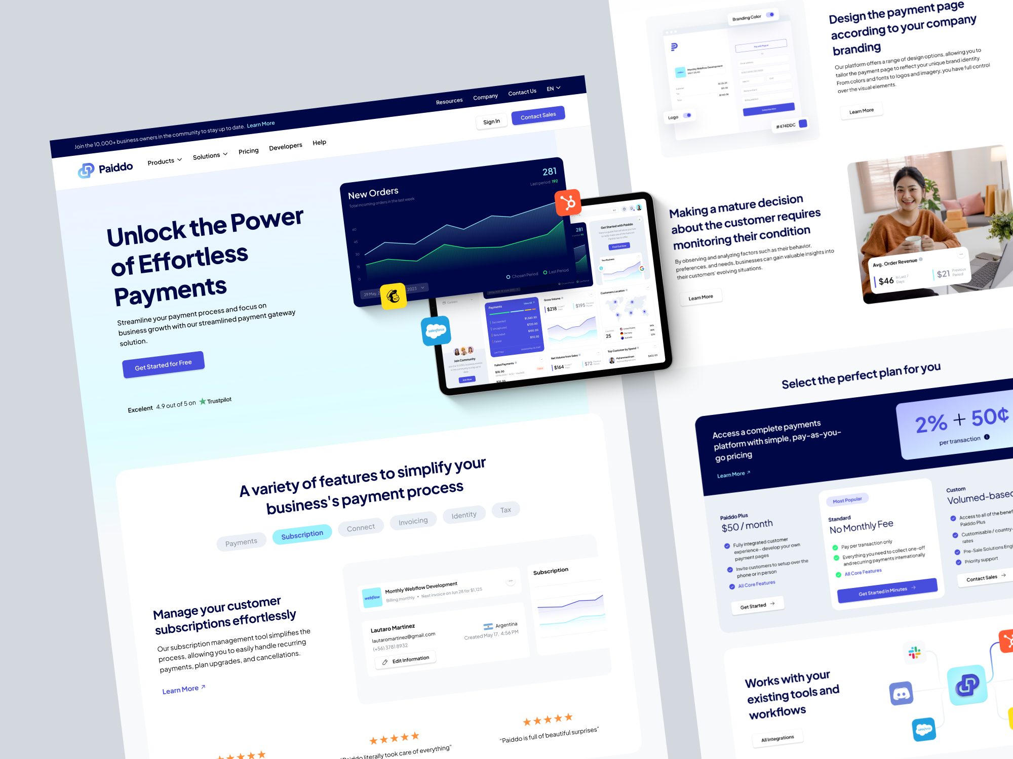 Example of Landing Page Trial For $25