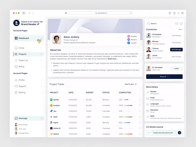 Project management dashboard. add project dashboard ahmed tamjid branding business dashboard management platform productivity profile dashboard profile design project management dashboard. project management tool software task board task management team management ui design user experience user interface ux design