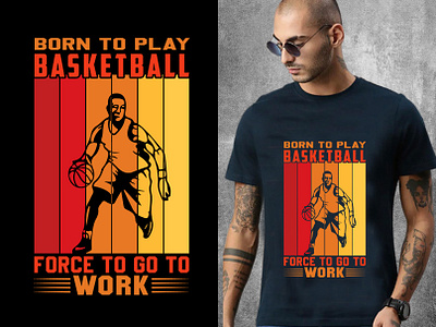 BASKETBALL T-SHIRT DESIGN basketball basketballusa basktballtshirt branding design graphic design illustration logo tshirt tshirtdesign typography ui usa usathsirt vector