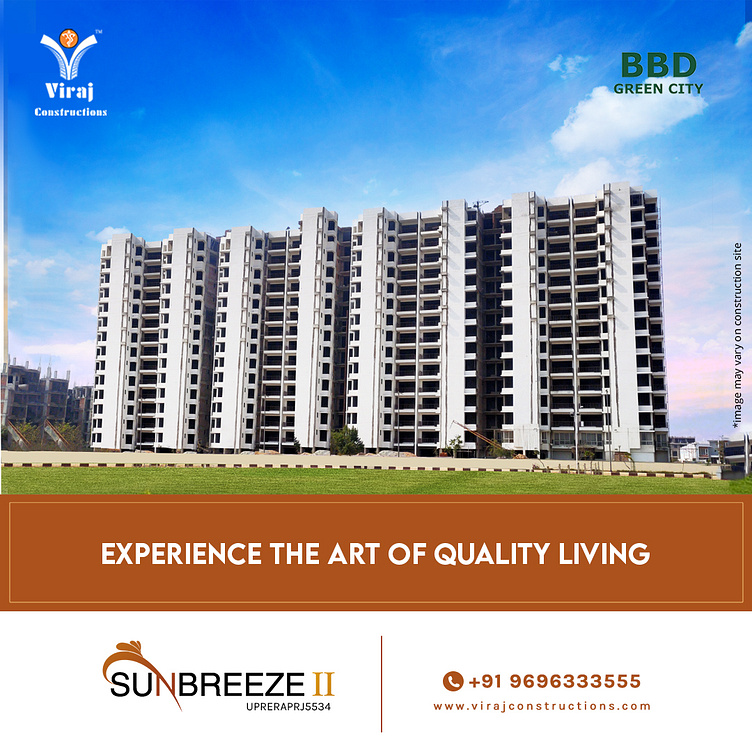 Sunbreeze apartments Lucknow by Viraj Constructions on Dribbble