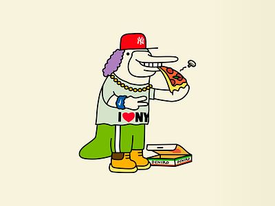 Pulumipus loves almost everything animal baseball boots branding cap cartoon character design dribbble fashion food illustration mascot new york pizza platypus tshirt usa
