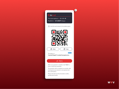 Form for payment with crypto currency card crypto design e commerce form pay payform shop ui ux