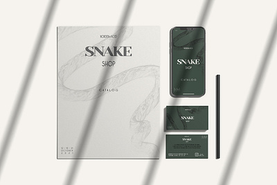 SNAKE SHOP branding graphic design logo