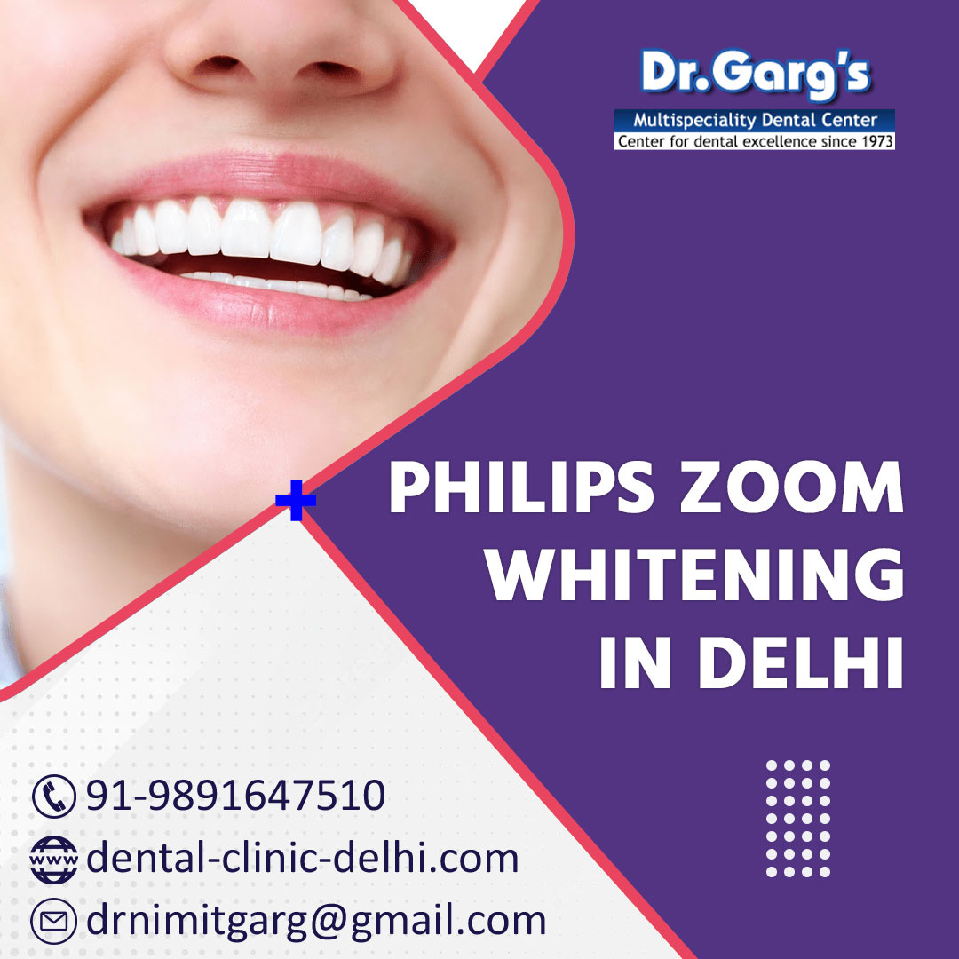 Achieve Radiant Smiles with Philips Zoom Whitening in Delhi by dentalclinic delhi on Dribbble