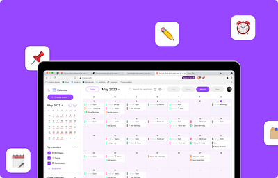 Calendar📆 calendar concept dashboard dashboard design event figma task manager ui ux