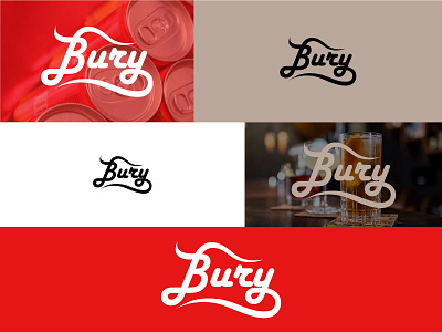 Bury : (food & beverage brand) Logo Design Concept & Branding. abstract app logo branding creative logo design gradient logo illustration logo logo design ui