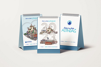 Desk Calendar for Altındağ Municipality adobe indesign adobe photoshop altındağ altındağ belediyesi altındağ municipality ankara calendar calendar design city illustration design desk calendar digital illustration graphic design illustration landmarks