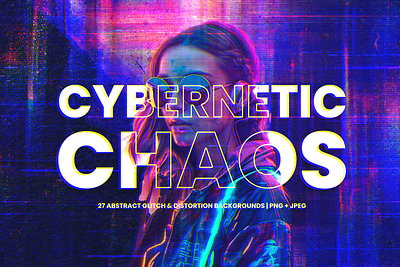 Glitched Backgrounds & Effects action background backgrounds cybernetic distorted effect glitch glitch effect glitched graphic design neon photoshop action photoshop effect