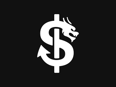 Dragon Dollar Logo animal banking business coin dollar dollarlogo dragon dragonlogo finance money s slogo sss
