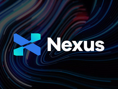 Nexus - Logo Animation animation blue brand branding business company data design exploration gradient graphic design guide logo loop minimal motion motion graphics tech vector visual