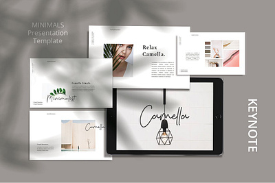 CAMELLA - Keynote Template powerpoint