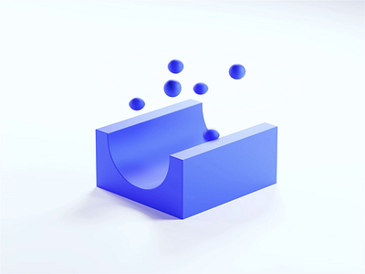 Thinking Machine 3d 3d animation animated animation blender blender3d illustration isometric loop looping minimal minimalistic