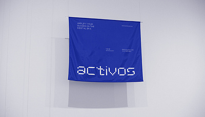 Activos_Flag activos brand identity branding design designer digital marketing flag graphic design graphic designer logo