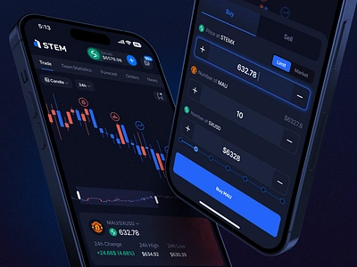 STEMx – Trade Platform betting bitcoin blockchain crypto crypto trading dashboard etherium exchange finance fintech gambling game design market platform sport statictics stocks trading wallet web3