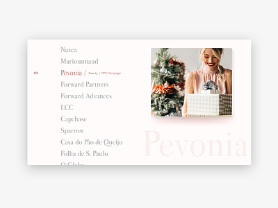 Portfolio - Work design portfolio ui web