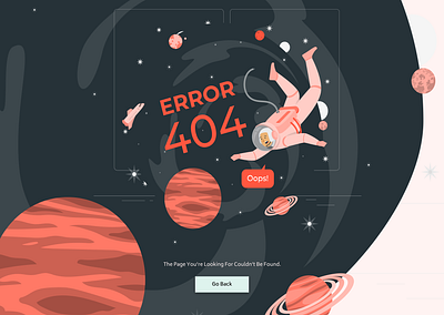 #Daily UI 008: 404 Page dailyui design ui uichallenge uidesign ux webui