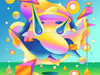 Warped Mario 64bit affinity designer art direction character design fun game graphic illustration illustrator n64 nintendo nintendo 64 personal work psychedelic retro super mario surreal vector video games warped