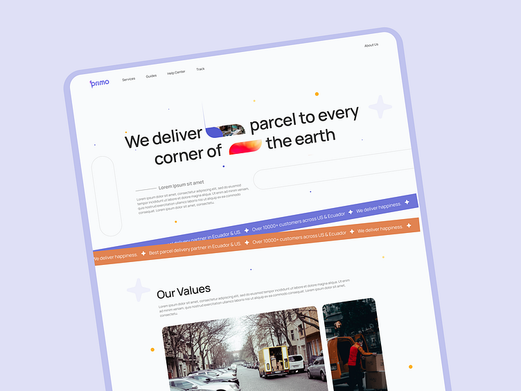 About Us Webpage UI Design by Kilobyte on Dribbble