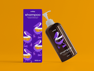 Shampoo Packaging Design animals bird bottle design box design brand identity branding business illustration design design studio digital art digital illustration graphic design illustration illustrator marketing packaging packaging design pelican shampoo wildlife