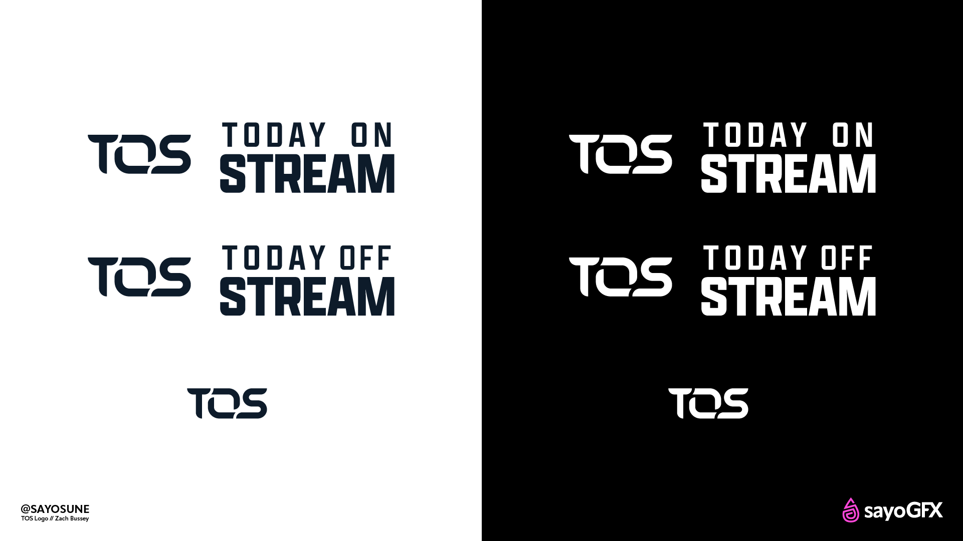 TOS - Zach Bussey (Minimalistic Logo Design) brand identity branding design graphic design icon logo vector