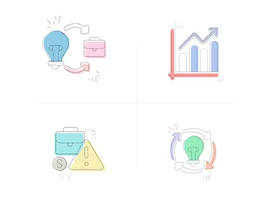 UI Design Illustrations of Business Management - Applify app app screens applications applify branding business business management data visualization design illustration mobile app design ui ui design user experience user interface user research ux design visual graphics