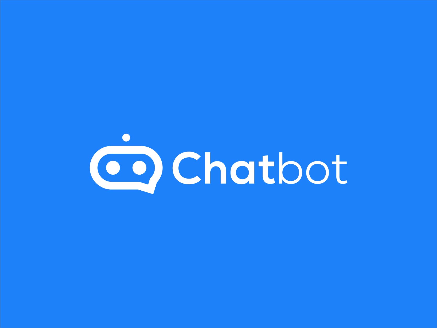 Professional chatbot logo with infinity eyes and square face design on  Craiyon