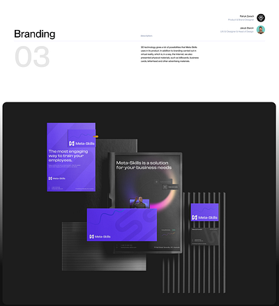 Meta-Skills Brand Identity brand branding design download free freebie graphic design identity illustration mockup mockup cloud mockupcloud psd showcase stationery template ui