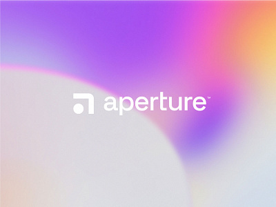 Aperture™ Visual Identity branding design graphic design logo