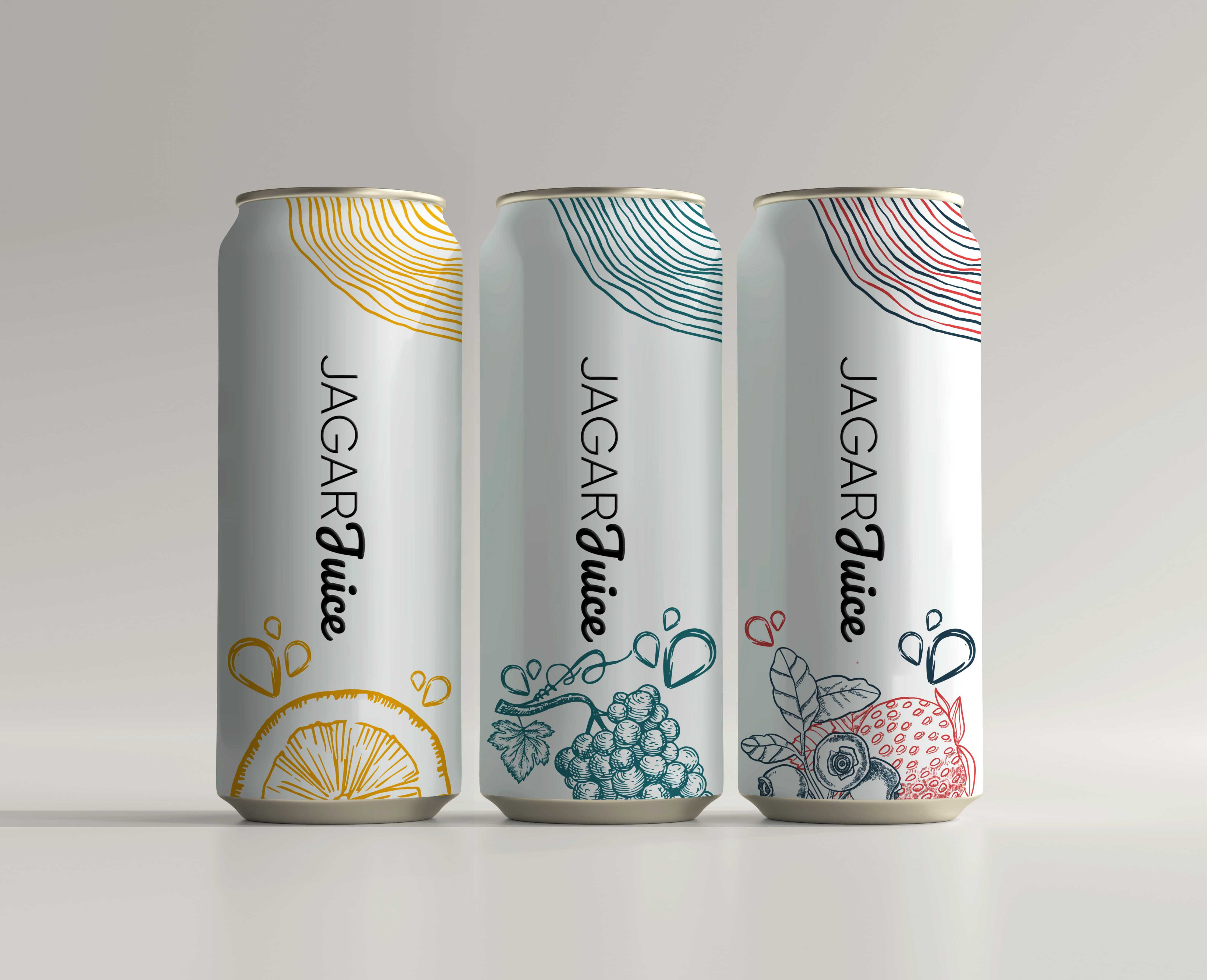 JagarJuice First Edition 3d advertisement animation branding design fizzy drink graphic design identity identity design illustration juice juice can logo motion graphics packaging packaging design soda teaser