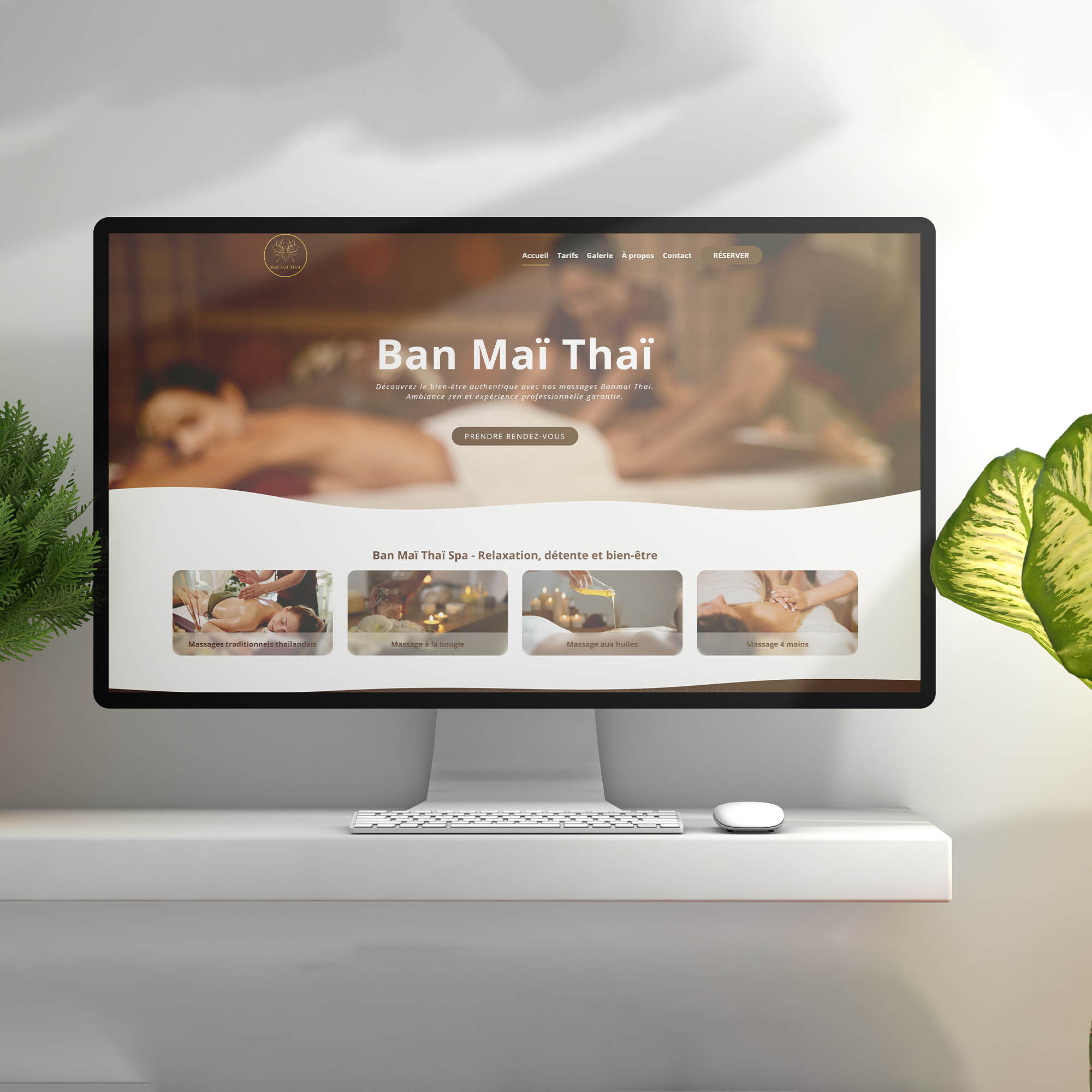 Ban Maï Thaï - Web development collaboration communicationdigitale design design web graphic design indentitevisuelle logo nouveausiteweb nouveausitewebpro responsivedesign seo ui ux