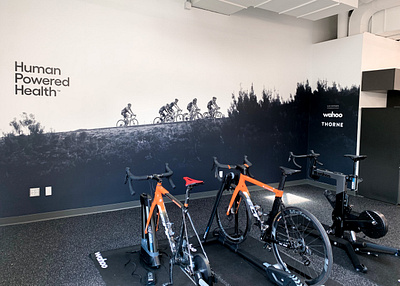 Office Wall Art art bike branding cycling design graphic large format racing space wall