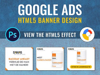 Animated HTML5 Banner ads amphtml animated display ads animated gif animated html5 banner ads google ads google banner ads html5 banner ads psd to html5 web banners