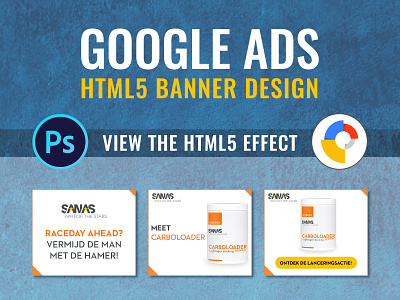 Animated HTML5 Banner ads amphtml animated display ads animated gif animated html5 banner ads google ads google banner ads html5 banner ads psd to html5 web banners