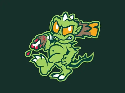 Chupacabras branding creature design digital digitalart illustration logo milb monster newera sportsbranding sportsdesign sportslogo theclinkroom vector