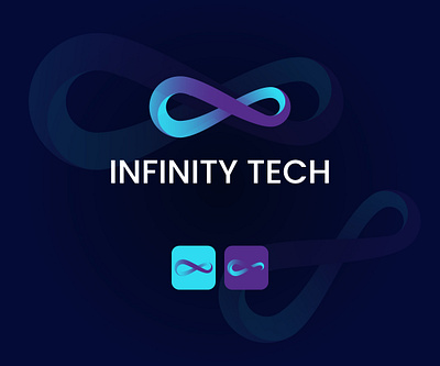 Infinity Tech - Logo Design brand identity