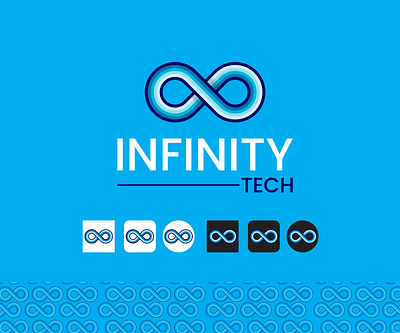 Infinity Tech - Logo Design brand identity