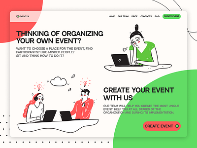 /event agency/ agency app branding design event graphic design illustration ios logo pc ui vector web