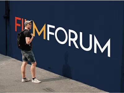Film Forum - Logo & Motion Design after effects animation art direction branding design entertainment film logo motion design motion graphics typography vector