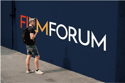 Film Forum - Logo & Motion Design after effects animation art direction branding design entertainment film logo motion design motion graphics typography vector