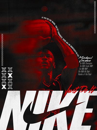 Nike Jordan Poster branding design graphic design illustration sports