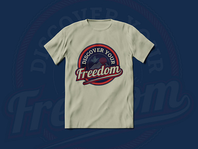 Freedom Vintage Graphic T-shirt Design custom tee design graphic art tees merch by amazon t shirt